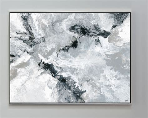 Large Abstract Black and White Printable Wall Art Digital | Etsy in ...