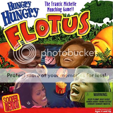 Hungry Hungry FLOTUS Board Game!!