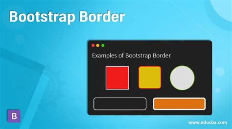 Bootstrap Border | How Does Border Work in Bootstrap with examples?