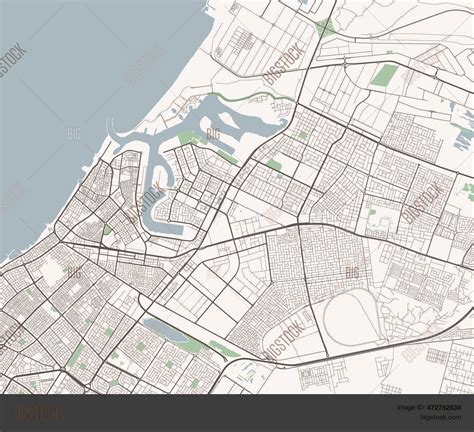 Ajman Vector Map. Vector & Photo (Free Trial) | Bigstock