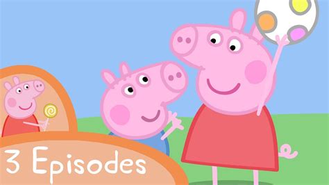 Peppa Pig - Fun and games compilation (3 episodes) - YouTube