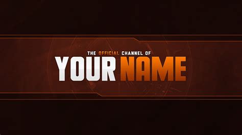 Free YouTube Banner Template (PSD) - YouTube