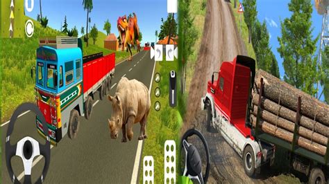 Cargo Delivery Truck | cargo delivery truck games 3d | BHOGTA DKP - YouTube