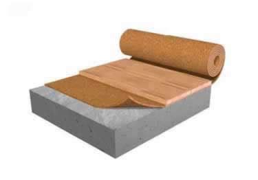 Cork Underlayment Quiet Comfort