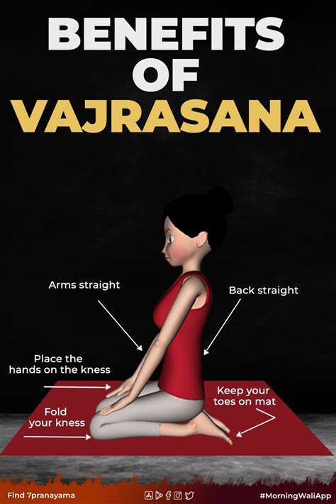 Vajrasana how to do benefits precautions – Artofit