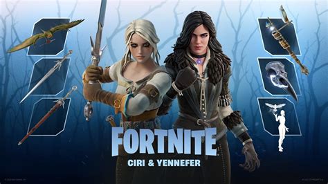 Fortnite's New Witcher Skins: How to Get Ciri, Yennefer, and Free ...