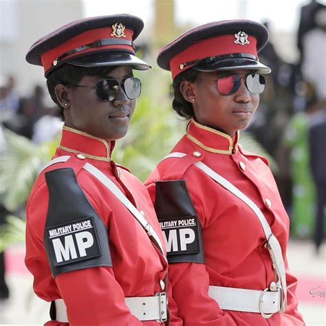 MPs of the Ghana Army | Black womanhood, Army uniform, Military police