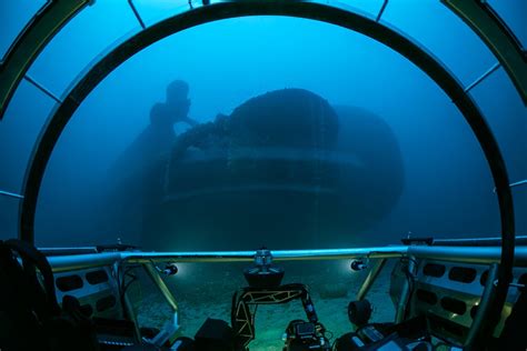 The wreck of HMHS Britannica, the largest passenger ship on the ocean ...