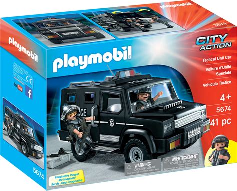 Buy Playmobil 5674 City Action Unit Car, For Children Ages 4+, Fun ...