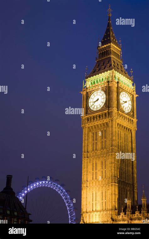 Big Ben London Eye High Resolution Stock Photography and Images - Alamy