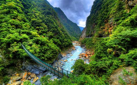 Taroko National Park China River Liwu Taichung Municipality Nantou ...