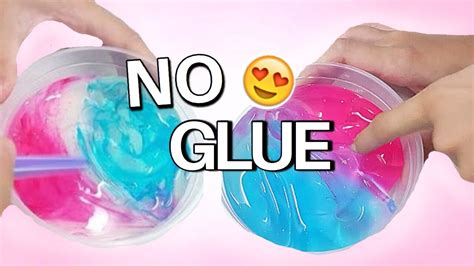 DIY CLEAR SLIME WITHOUT GLUE (MUST WATCH!)