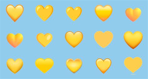 💛 Yellow Heart Emoji