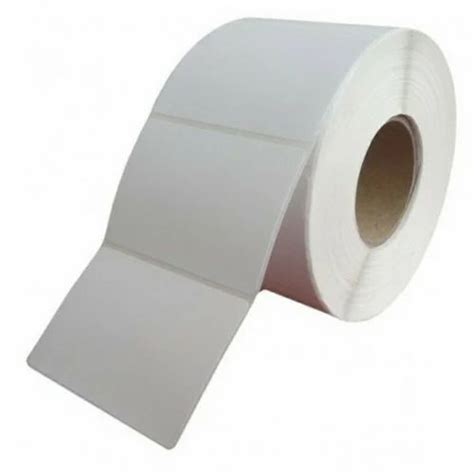 White Self Adhesive Labels at Rs 150/roll in Ahmedabad | ID: 20155566648