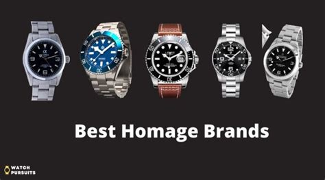 13 Best Homage Watch Brands [Affordable]