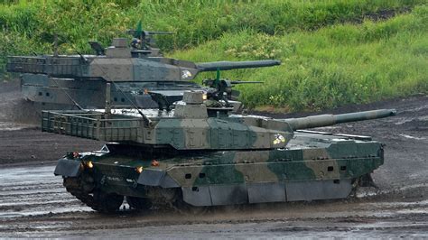 Download Japanese Ground Self Defense Force Tank Mitsubishi Heavy Industries Military Type 10 ...