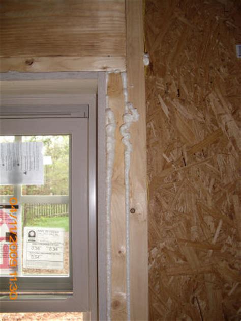 Using Foam Insulation To Seal Windows - A Concord Carpenter