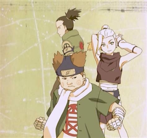 Choji, Shikamaru, Ino | Shikamaru, Anime, Naruto