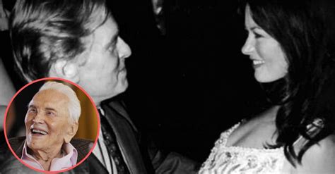 Kirk Douglas Shares Advice To Michael Douglas & Catherine Zeta-Jones