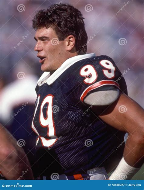 Dan Hampton Chicago Bears editorial photography. Image of turf - 73480227