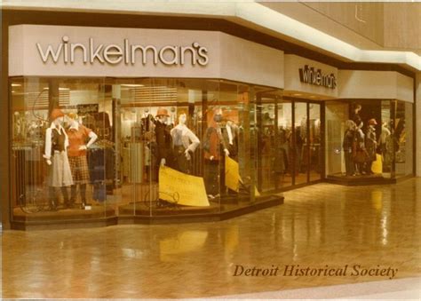 Here is a Winkleman’s Clothing Store once located at Northbrook Court Shopping Center in ...