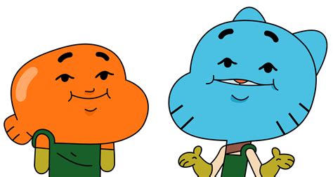 Gumball and Darwin - The Petals (Vector) by ManDash1996 on DeviantArt