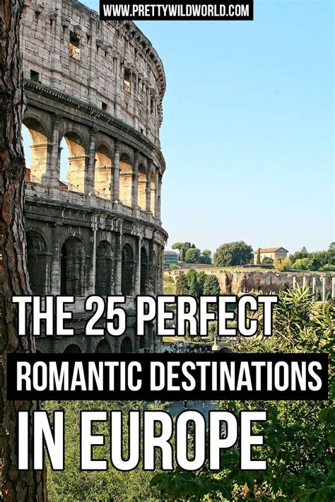 Find out what are the romantic destinations Europe that will make you fall in love. Check it out ...