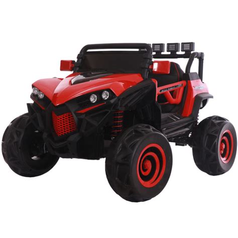 2 Seater Electric Ride on Jeep for Kids Red - Electric Ride on Cars ...