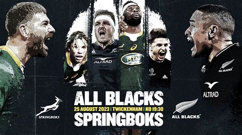 New Zealand 7-35 South Africa | Twickenham | 25 Aug 2023