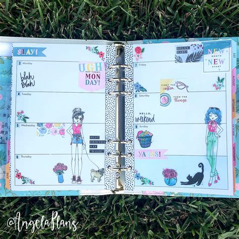 Planning with People - A new trend in my Agenda 52 planner! - Designing ...