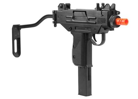 Mini Uzi Spring Airsoft Gun, Black