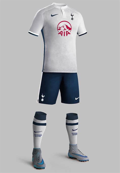 tottenham hotspur home kit design