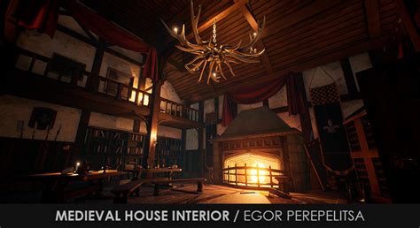 Medieval House Interior in Environments - UE Marketplace