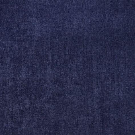 Navy Blue Smooth Polyester Velvet Upholstery Fabric By The Yard