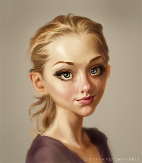 Female Character Digital Painting. | Steve Chappell Artist Illustrator