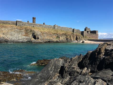 Peel castle Isle of Man : r/castles