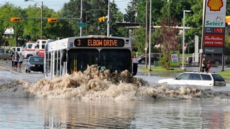 Calgary streets designed to flood | CBC News