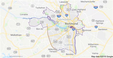 Locational Map of Richmond City [57]. | Download Scientific Diagram