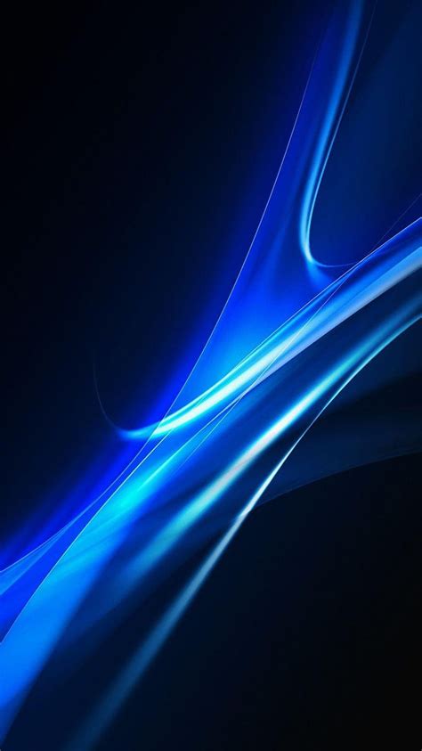 Blue Abstract Phone, black and blue phone HD phone wallpaper | Pxfuel