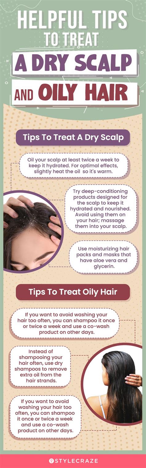 How Do You Treat A Dry Scalp And Oily Hair?