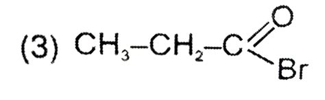 Starting from propanoic acid, the following reactions were carried out