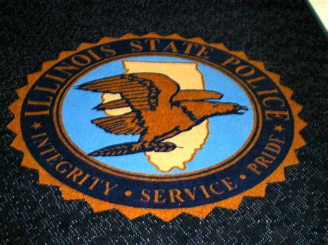 Illinois State Police logo carpet | State police, Illinois state, Police