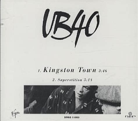 UB40 Kingston Town US Promo CD single (CD5 / 5") (92203)