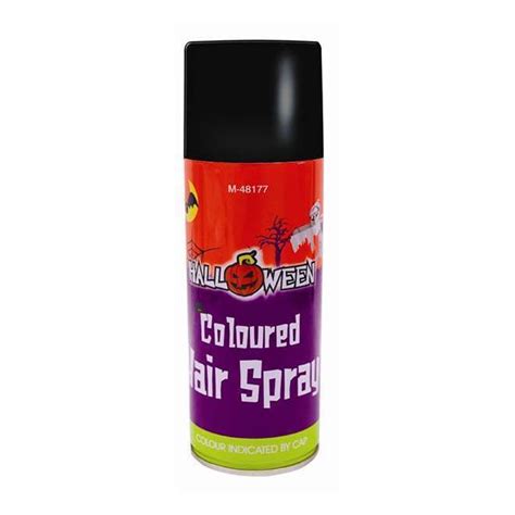 Halloween Hair Colour Spray 150ml - Black