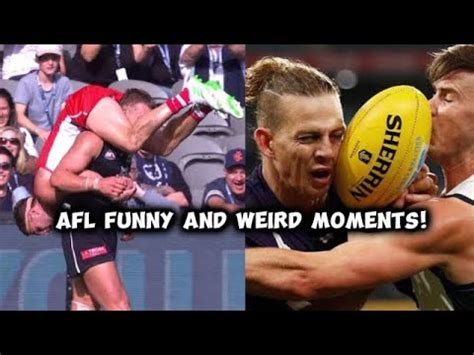 AFL Funny and Weird Moments! - YouTube