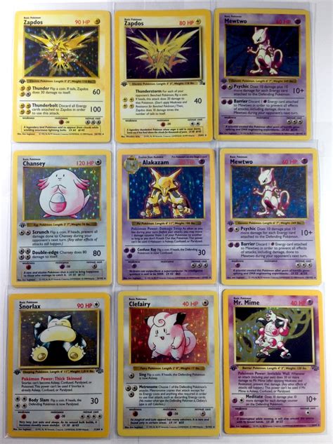 Pokemon 30 Card Pack Vintage Holos 1st Edition Shadowless | Etsy