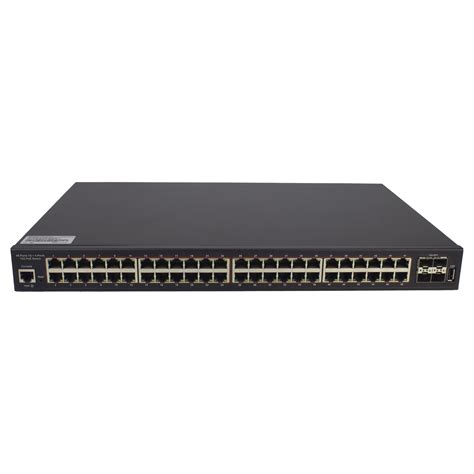 48-Port Gigabit Ethernet PoE+ Layer 2+ Managed Switch with Four 10G SF ...