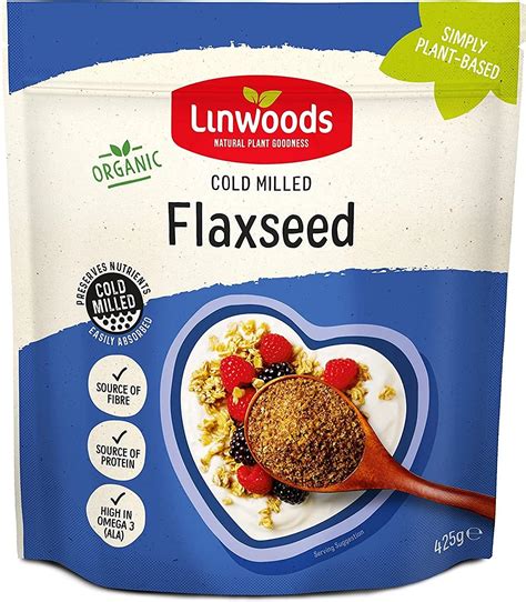 Linwoods Organic Milled Flaxseed, 425 g : Amazon.co.uk: Grocery