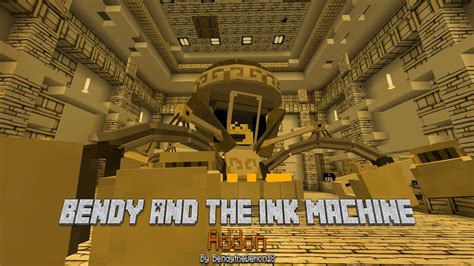 Bendy And the ink machine BOSS FIGHT in MINECRAFT - YouTube