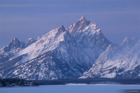 Teton Winter Dawn | Tetons, Wyoming | Mountain Photography by Jack Brauer